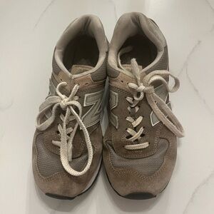 New Balance Brown and Tan Athletic Shoes